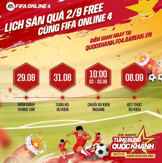 Người chơi FIFA Online có cơ hội nhận Airpod, tay cầm PS4 miễn phí nhân dịp Quốc Khánh - Ảnh 2.