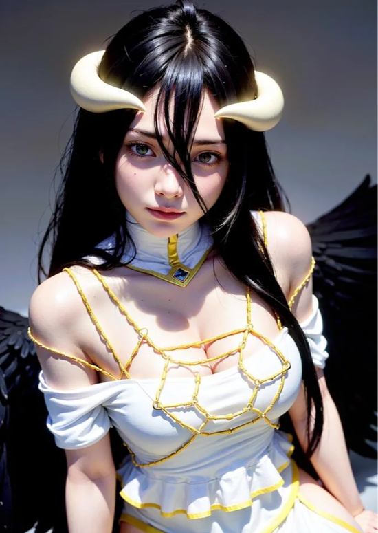 AI cho thấy Albedo trong Overlord sẽ quyến rũ như thế nào ở đời thực - Ảnh 2.