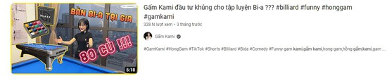 Thi đấu chuyên nghiệp, idol "tóp tóp" Gấm Kami thể hiện cú đề pa bida ảo diệu khó tin vì... "quá tệ"- Ảnh 2.