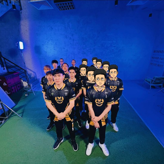 GAM "nhá hàng" những tuyển thủ mới trong một bức ảnh gần đây - nguồn: Fanpage GAM Esports