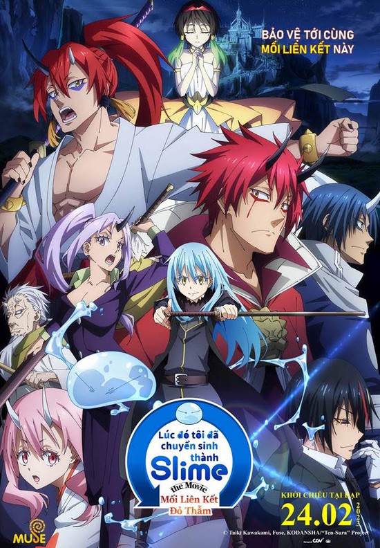 Phim anime về Slime được người hâm mộ mong chờ chính thức khởi chiếu