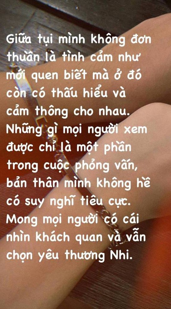Bạn trai Hoa hậu Ý Nhi lên tiếng về ồn ào “bạn trai phải thay đổi để theo kịp tôi” - Ảnh 2.