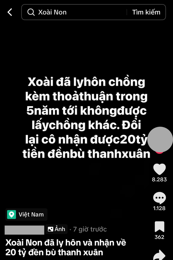 Xemesis làm rõ tin đồn "Xoài Non nhận 20 tỷ thỏa thuận ly hôn, 5 năm tới không được lấy chồng"- Ảnh 2.
