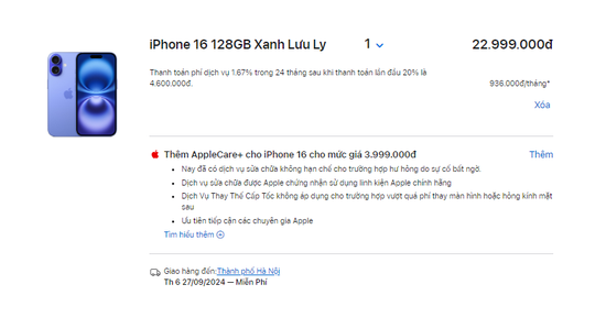 iPhone 16 Pro Max màu mới "cháy hàng" tại Việt Nam sau vài phút- Ảnh 1.