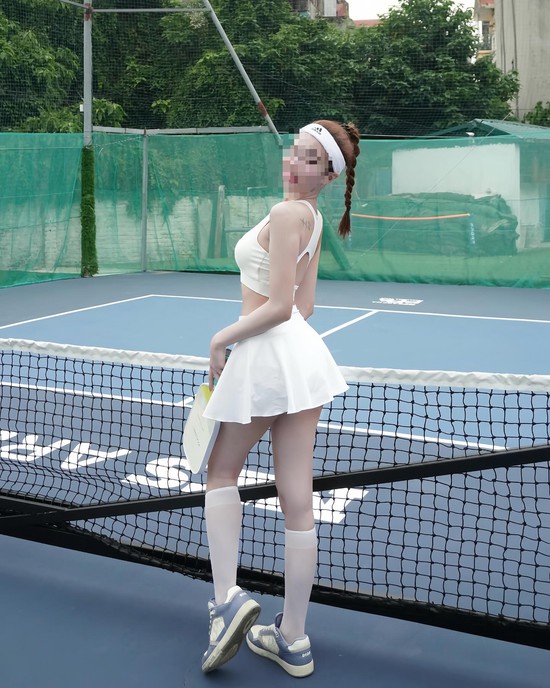 Vướng thị phi vì diện đồ gợi cảm chơi pickleball, gái xinh đáp trả tin đồn- Ảnh 1.