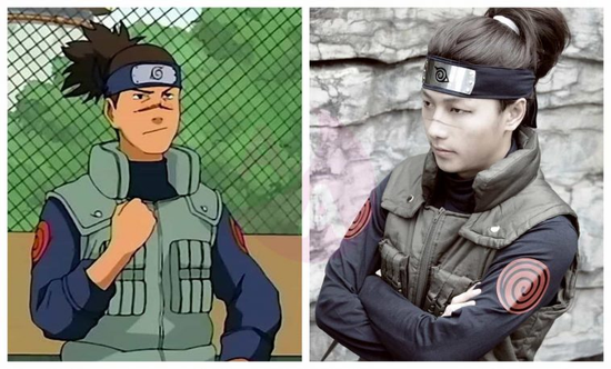 Cosplay of Iruka.
