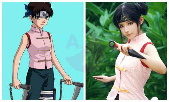 Cosplay of Tenten.