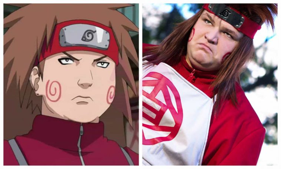 Cosplay of Choji Akimichi.