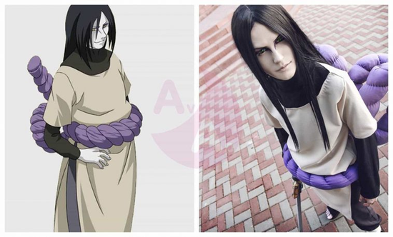Cosplay of Orochimaru.