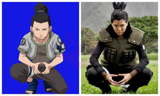 Cosplay of Shikamaru.