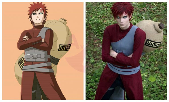 Cosplay of Gaara.
