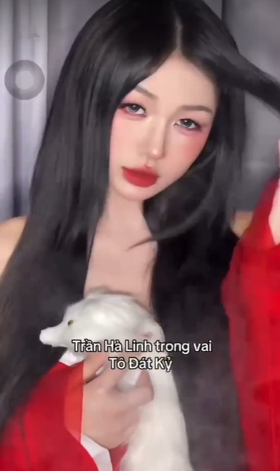 Trần Hà Linh biến hình thành Đát Kỷ, nhan sắc đỉnh cao khiến biết bao "Trụ Vương" mê đắm- Ảnh 1.