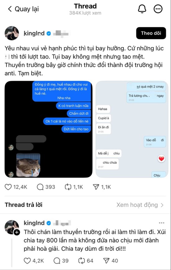 Chuyện tình của MisThy trên bờ vực rạn nứt, "trùm cuối" có hành động không ngờ- Ảnh 2.