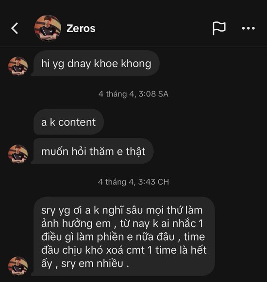 "Streamer phú bà" bức xúc sau loạt hành động đi quá giới hạn của Zeros, nhà trai thừa nhận "não có vấn đề"- Ảnh 6.