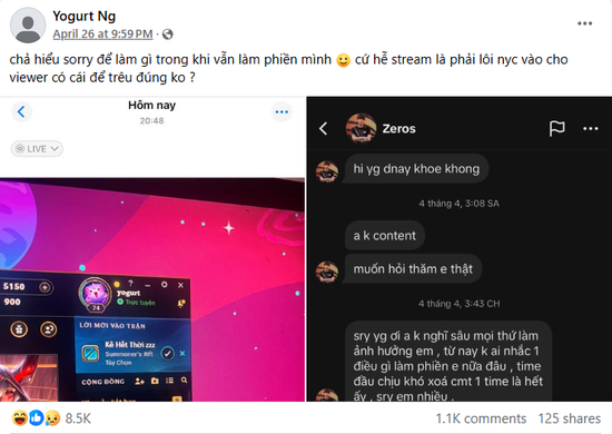 Zeros có loạt động thái mới về mối quan hệ với "phú bà" streamer, nghi vấn "làm content"- Ảnh 2.