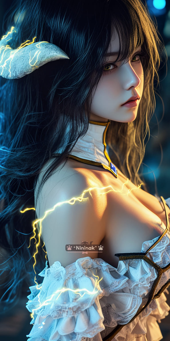 Overlord: AI thổi bùng vẻ đẹp của Albedo, khiến fan "tan chảy" với phiên bản nóng bỏng không tưởng- Ảnh 1.