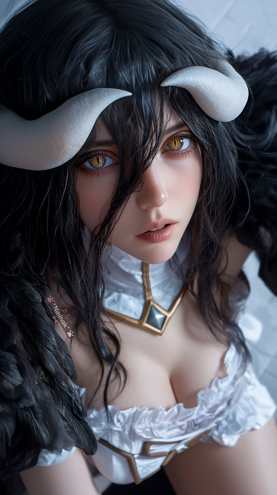 Overlord: AI thổi bùng vẻ đẹp của Albedo, khiến fan "tan chảy" với phiên bản nóng bỏng không tưởng- Ảnh 3.