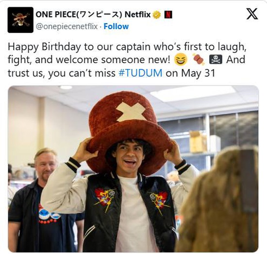 One Piece của Netflix "nhá hàng" hình ảnh mới nhất về Chopper live-action- Ảnh 1.