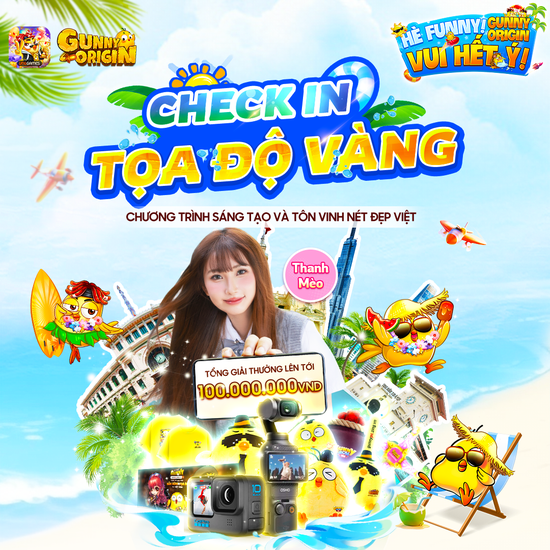 GUNNY ORIGIN: Công bố chương trình “Check-in Toạ Độ Vàng” – Khi game thủ trở thành “Đại sứ văn hoá Việt”- Ảnh 1.