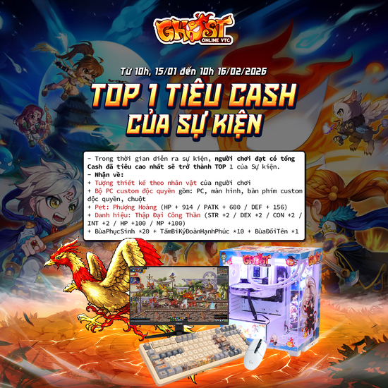 Ghost Online PC chính thức mở server: Viết tiếp huyền thoại tuổi thơ game thủ Việt- Ảnh 4.
