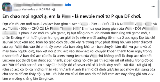 Bỏ PUBG sang Delta Force, nữ game thủ bị "scam" hơn 80 triệu tiền mua tài khoản mới- Ảnh 1.