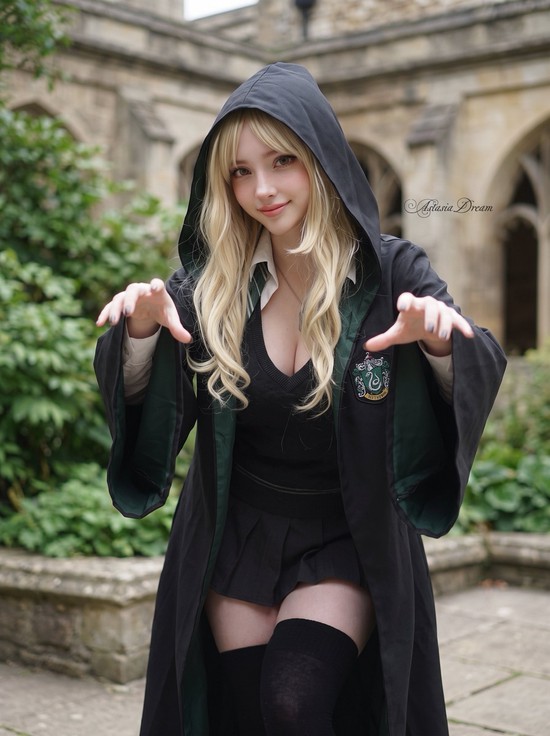 Màn cosplay Malfoy phiên bản nữ đẹp xuất sắc gây sốt cộng đồng mạng, nhan sắc của hot girl khiến fan Harry Potter mê mẩn- Ảnh 1.