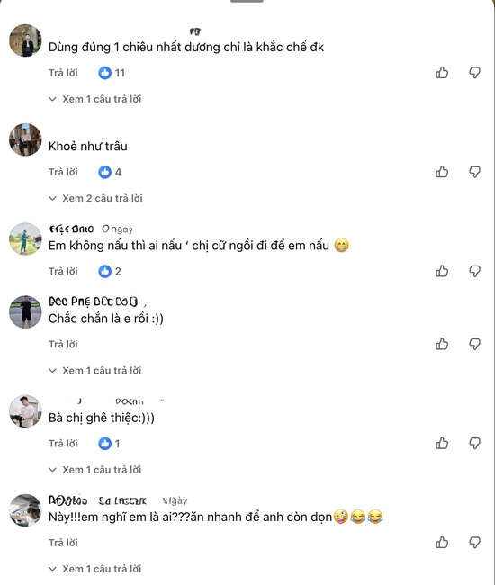 Đô vật Anh Thơ trổ tài "tung cước" và câu hỏi khiến cánh mày râu tranh nhau vào bếp- Ảnh 6.