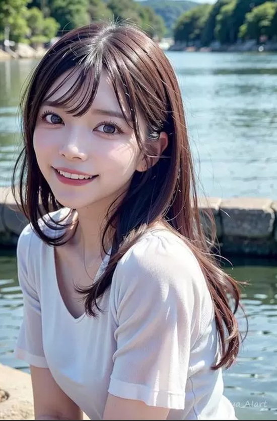 Mở cuộc thi vẽ chính bản thân bằng AI cho fan, nàng hot girl gây sốt, ngỡ ngàng với các thành phẩm nhận về- Ảnh 3.