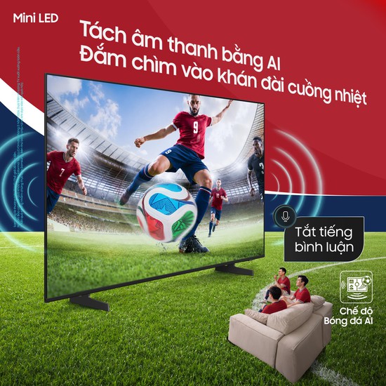 Không khí bóng đá sôi động hơn với sự đồng hành của trợ lý AI trên TV Samsung - Ảnh 3.