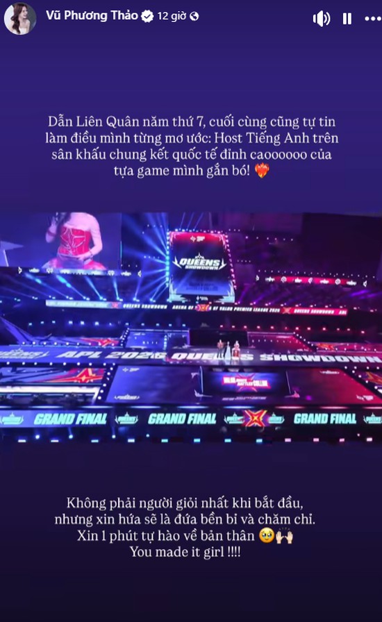 Dấu ấn Vũ Phương Thảo tại APL 2026- Ảnh 1.