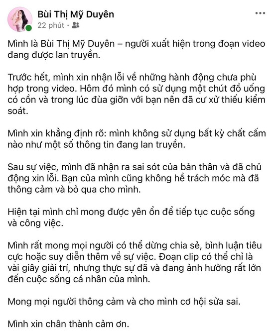 Á hậu Mỹ Duyên thừa nhận đã ném gạch vào nhà bạn ở đường Nguyễn Trãi, nói rõ nguyên nhân- Ảnh 1.