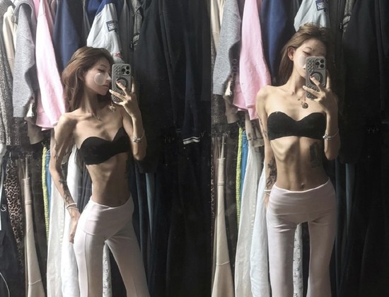 Hoảng hồn thân hình gầy trơ xương của ngọc nữ showbiz cưới phải chồng lông bông thất nghiệp- Ảnh 8.