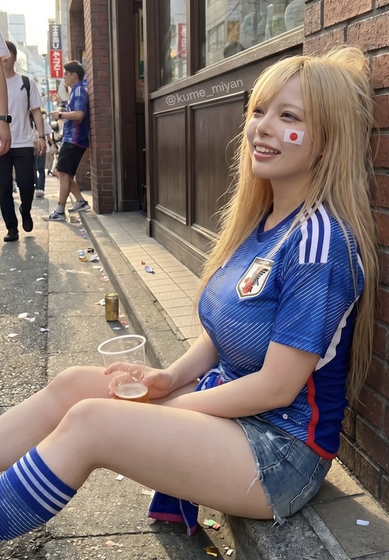 Dù Nhật Bản rời World Cup 2026, nữ cổ động viên này vẫn khiến cộng đồng đắm chìm trong nhớ nhung- Ảnh 12.