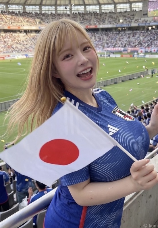 Dù Nhật Bản rời World Cup 2026, nữ cổ động viên này vẫn khiến cộng đồng đắm chìm trong nhớ nhung- Ảnh 8.