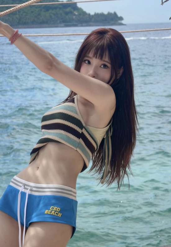 Ngọc Kem khiến fan đứng ngồi không yên với bộ ảnh lấy cảm hứng từ skin Krixi tiệc bãi biển- Ảnh 5.
