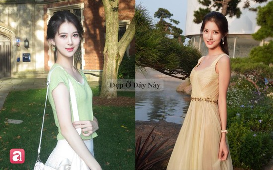 Tài sắc vẹn toàn như tân Hoa hậu Thế giới Trung Quốc: Nhan sắc cổ điển, style kín đáo, visual bừng sáng mọi khung hình- Ảnh 5.