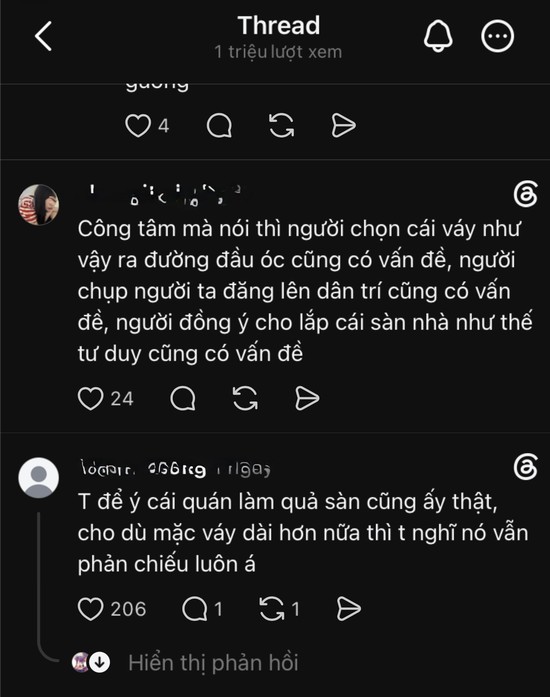 Mặc váy ngắn đi cà phê nhưng gặp sàn nhà bằng gương, cô gái tạo nên tranh cãi "nóng" trên mạng xã hội- Ảnh 4.