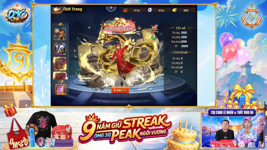 OMG 3Q 9 tuổi: Chị Ca Nô và Thầy Giáo Ba bùng nổ tương tác livestream - Ảnh 3.