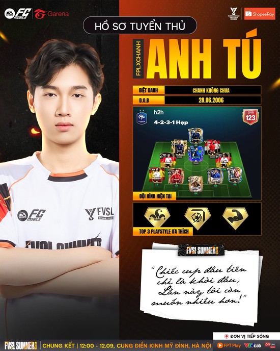 Chung kết FVSL Summer 2026: Sáu tuyển thủ tranh ngôi vương, hướng tới đấu trường quốc tế - Ảnh 3.