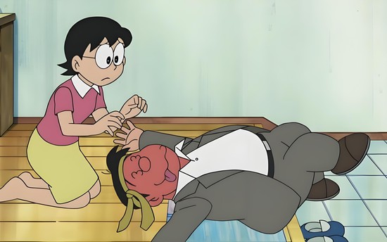Mức lương của ông Nobi - bố Nobita - Ảnh 2.