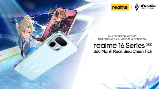 realme gắn bó với giải Đấu Trường Danh Vọng trong mùa thứ 3 liên tiếp - Ảnh 1.