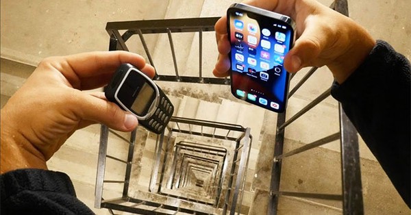 iPhone 13 Pro và Nokia 3310 cùng thả rơi từ tầng 20, ai là kẻ chiến thắng