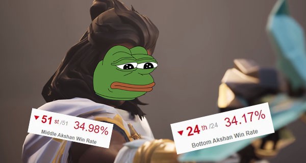 LMHT: Được Riot buff khẩn cấp nhưng Akshan vẫn có tỷ lệ thắng "đội sổ", đâu là nguyên nhân? - Vimarsana News