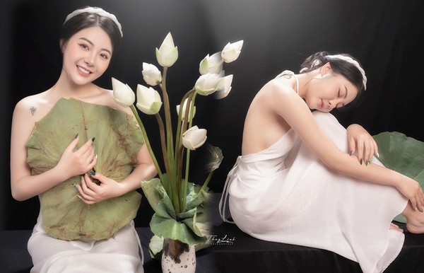 Streamer Trang Banana bất ngờ "xé kén", đằm thắm nuột nà trong bộ ảnh chụp sen - Vimarsana News