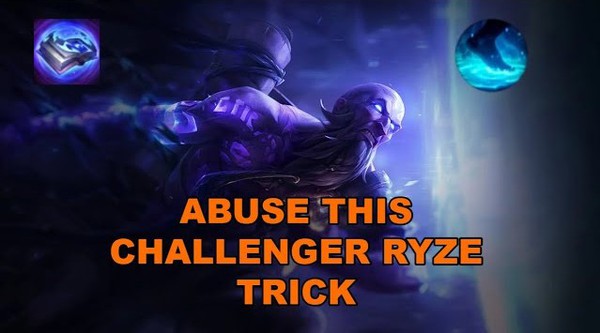 Challenger gamers discovered that with just going in and out of the river continuously, Ryze can “hack energy” infinitely