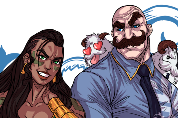 Not Gangplank, Braum is the only champion in League of Legends that Illaoi flirts with, the lines still smell like 18+