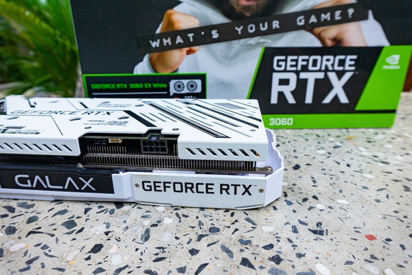 Galax RTX 3060 EX White review: Beautiful and cool