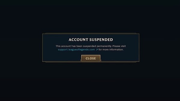 Tens of thousands of League of Legends accounts were permanently banned by Riot Games even though gamers did not do anything illegal