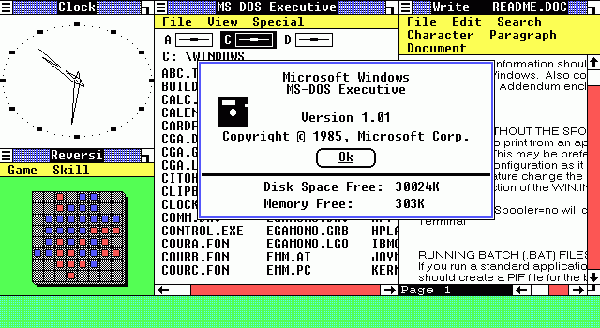 The secret in Windows 1.0 is solved after 37 years
