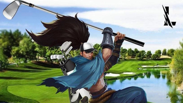 Yasuo costume for golf, fans say that if you have this skin, you can “rely on”, even if you have weights, you will not be condemned.